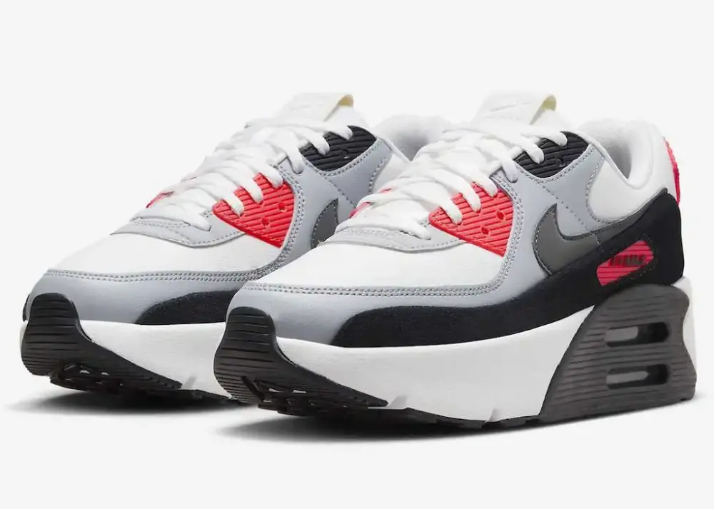 Alternative view of Giày Nike Air Max 90 LV9 'Infrared' FD4328-101