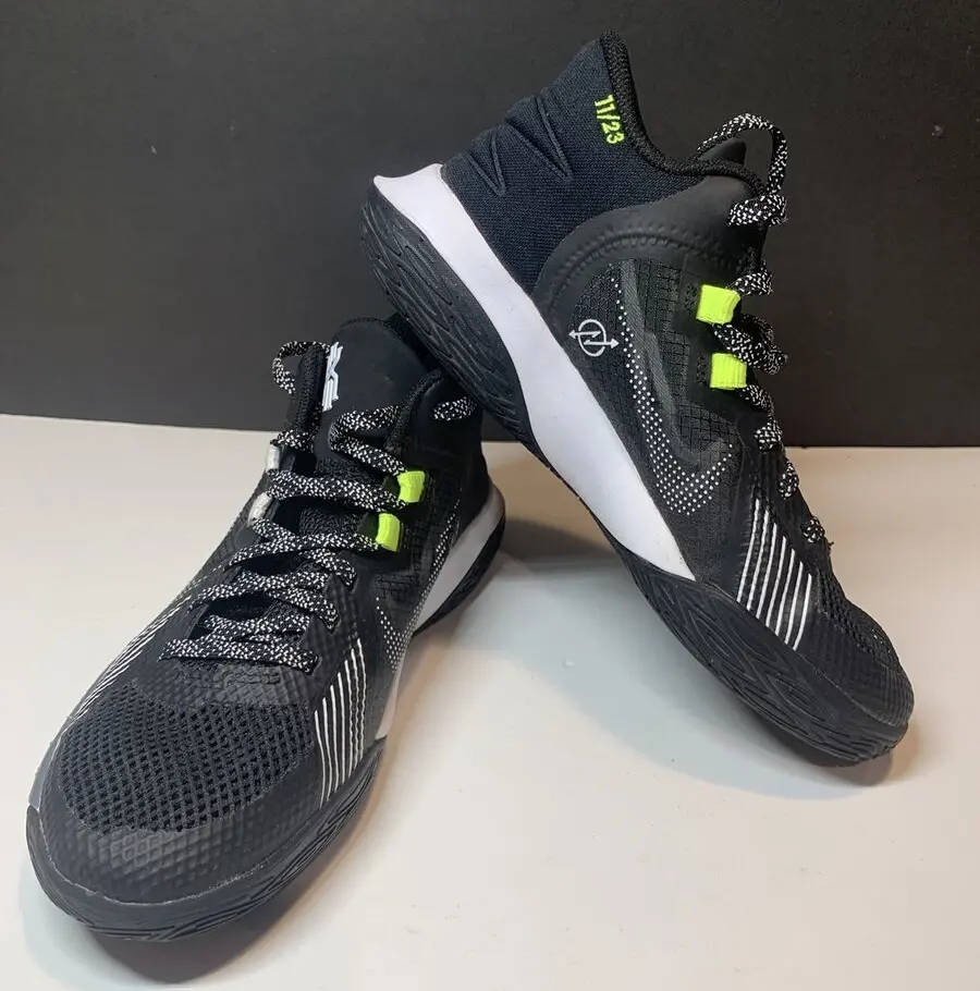 Giày Nike Kyrie Flytrap 5 GS 'Black Cool Grey' DD0340-002 - Ảnh 4