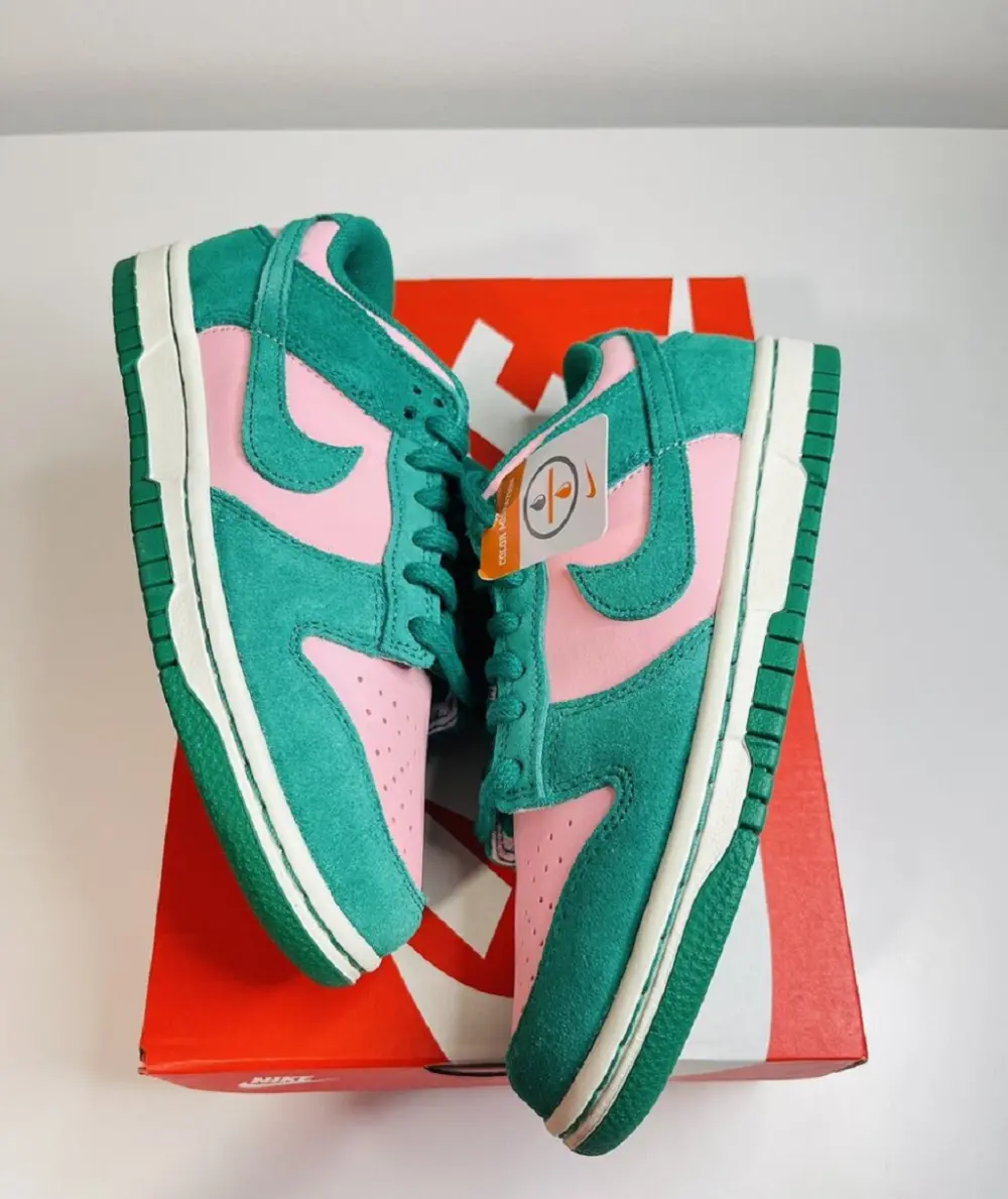 Giày Nike Dunk Low Retro SE 'Blue Pink' FZ0549-600 - Ảnh 3