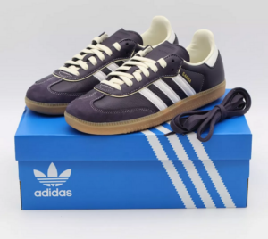 Alternative view of Giày Adidas Samba OG Aura 'Black White' IG6836