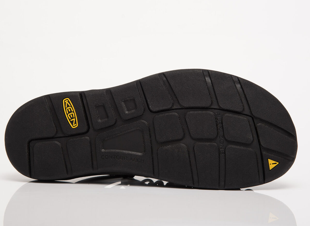 Dép Keen Uneek Premium Leather Slide 'Black' 1024902 - Ảnh 4