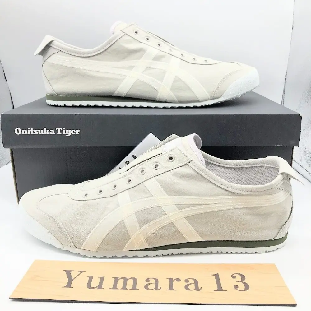 Giày Onitsuka Tiger Mexico 66 Slip-On 'Oyster Grey White' 1183B603-020 - Ảnh 4