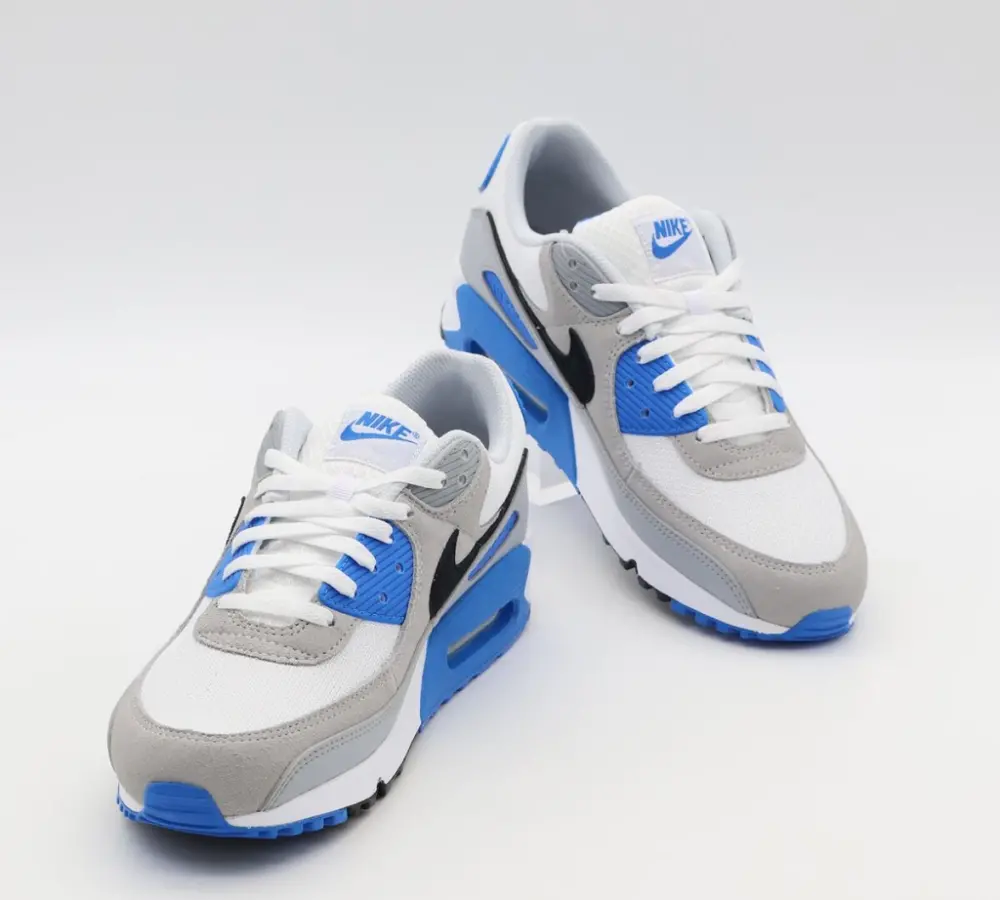 Giày Nike Air Max 90 'Grey/Photo Blue' FN6958-102 - Ảnh 5