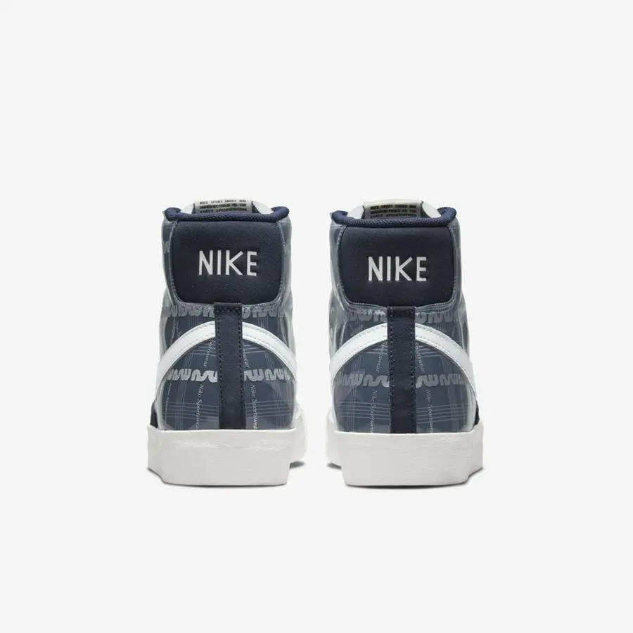 Alternative view of Giày Nike Blazer Mid NSW Logo 'Midnight Navy' DJ4654–410