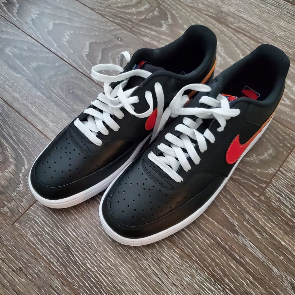 Alternative view of Giày Nike Court Vision Low 'Black Gradient' 2022 DQ7630-001