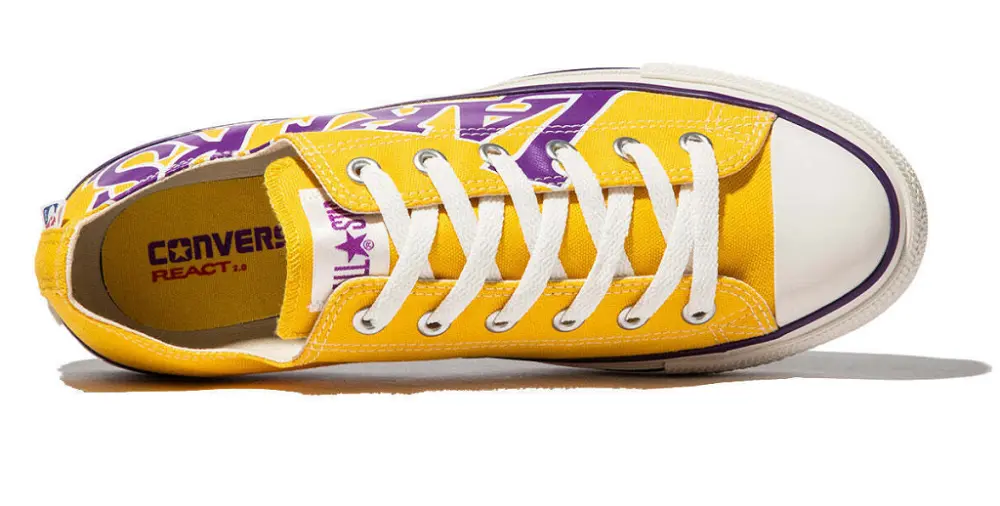 Alternative view of Giày Converse All Star NBA Ox 'Los Angeles Lakers' 31309391
