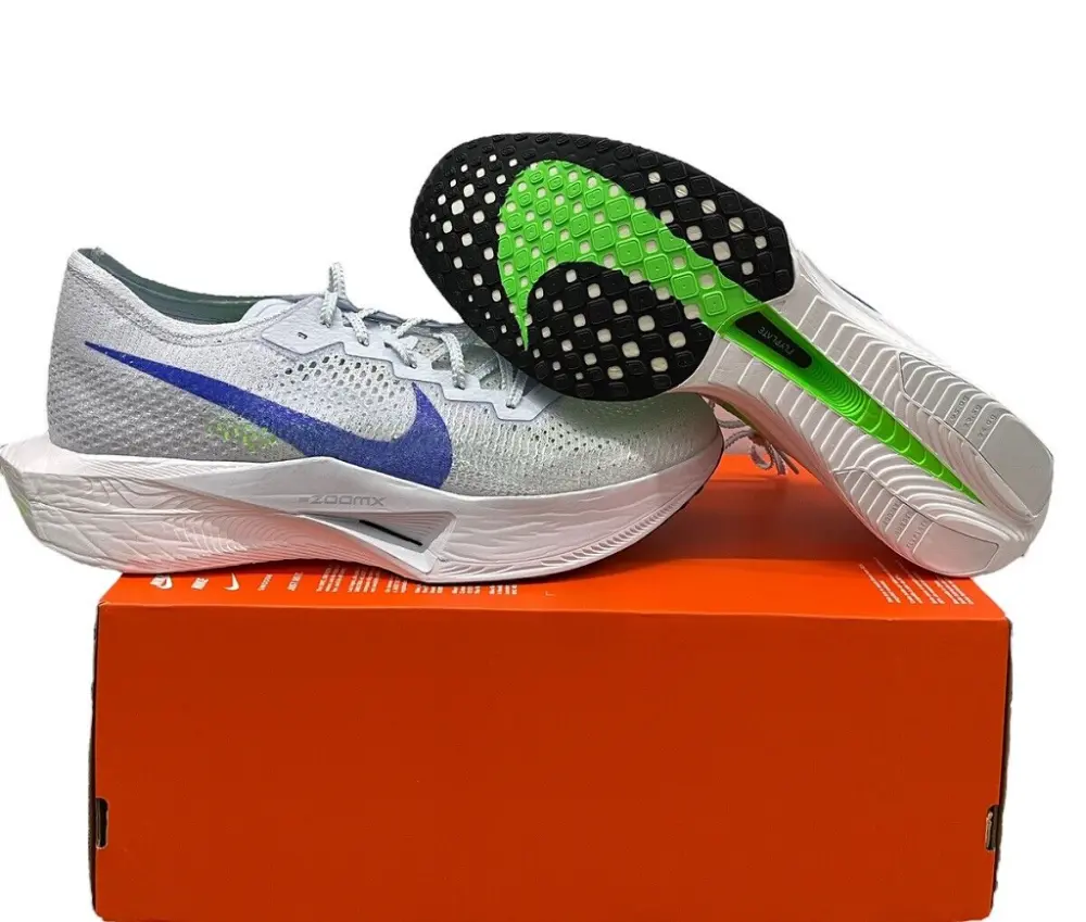 Giày Nike ZoomX Vaporfly 3 'Grey Racer Blue' DV4129-006 - Ảnh 4