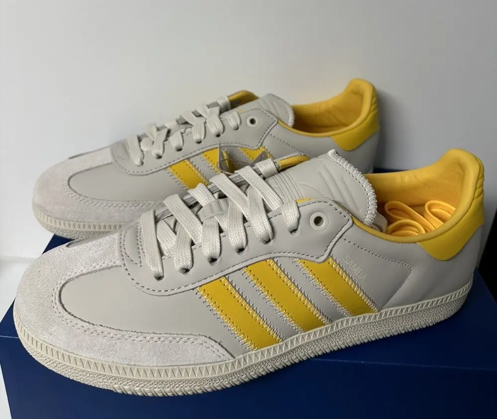 Giày Adidas Samba Humanrace 'Bold Gold' ID9068 - Ảnh 6