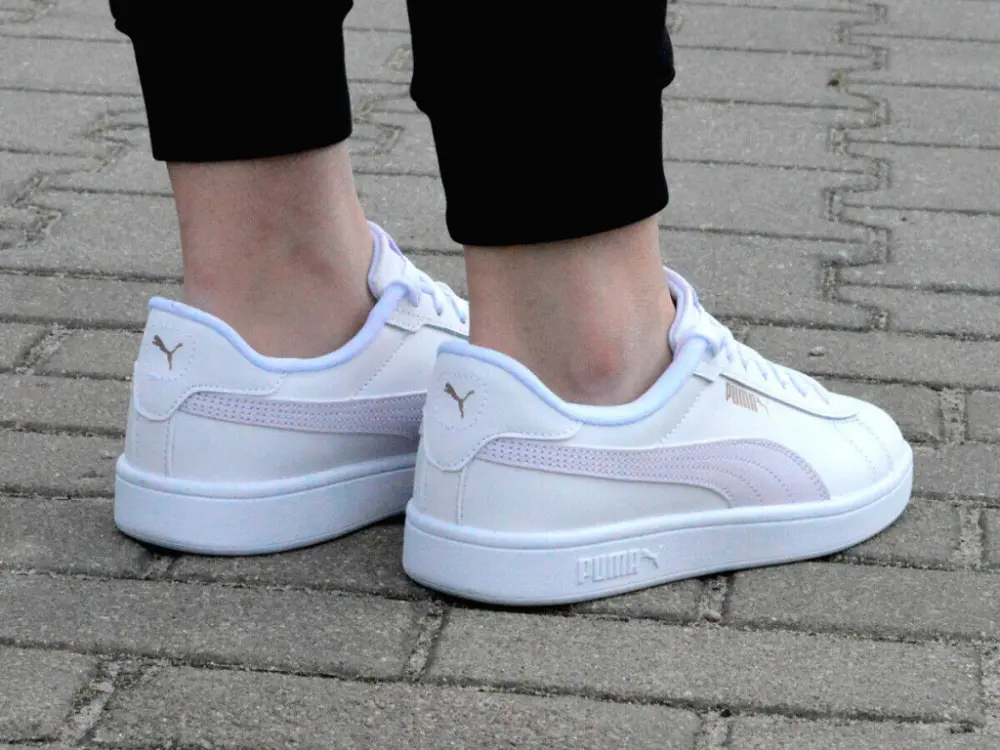 Giày Puma Smash 3.0 L White 390987-08 - Ảnh 3