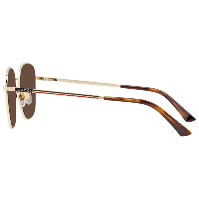 Alternative view of Kính Gucci Rectangular Sunglasses ‘Brown’ GG0837SK-002-57
