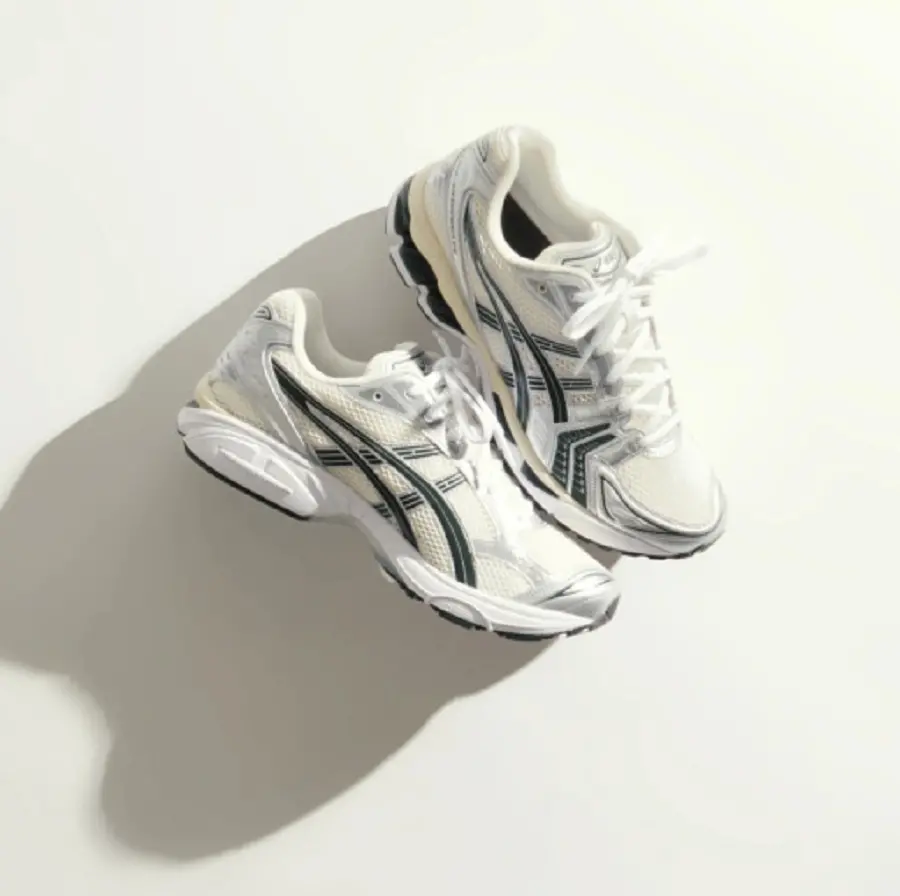 Giày Asics x Kith Gel-Kayano 14 ‘Cream Scarab’ 1201A954-100 - Ảnh 4