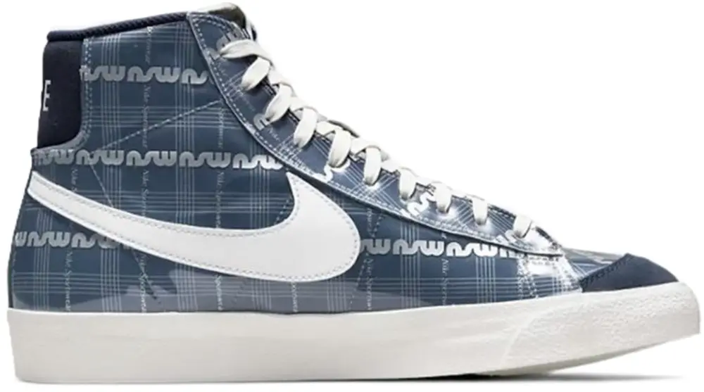 Giày Nike Blazer Mid NSW Logo 'Midnight Navy' DJ4654–410