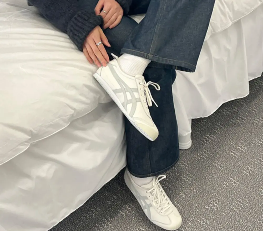 Giày Onitsuka Tiger Mexico 66 ‘White Light Sage’ 1183A942-101 - Ảnh 4