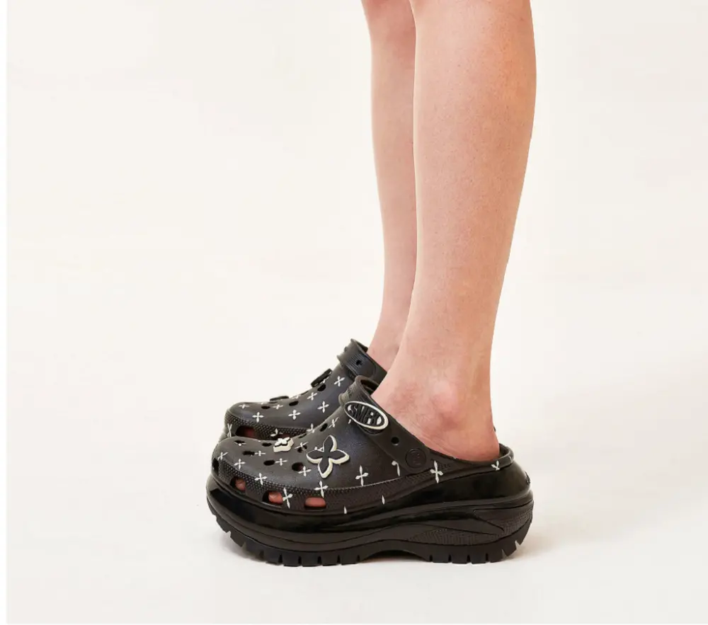 Alternative view of Dép SMFK X Crocs Compass Clog 'Black' SMFK-210087-0fm