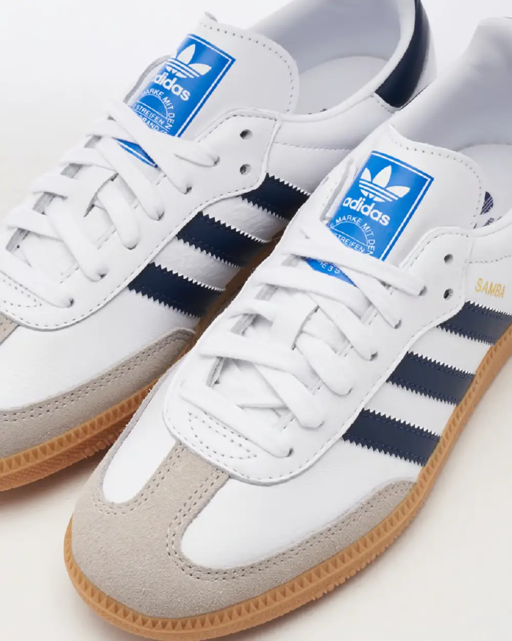 Giày Adidas Samba OG White Night Indigo Gum IF3814 - Ảnh 4