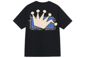 Alternative view of Áo Stussy LB Crown Tee 'Black' 1904792