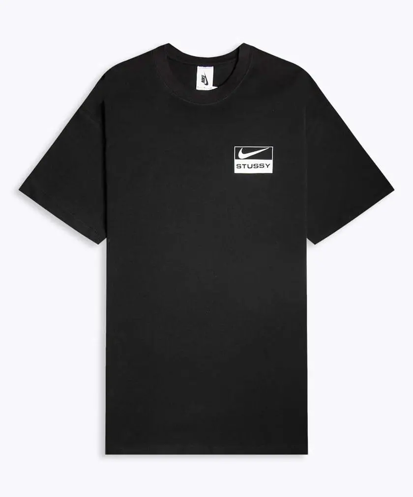 Áo Nike x Stussy Short-Sleeve 'Black' CU9256-010 - Ảnh 6