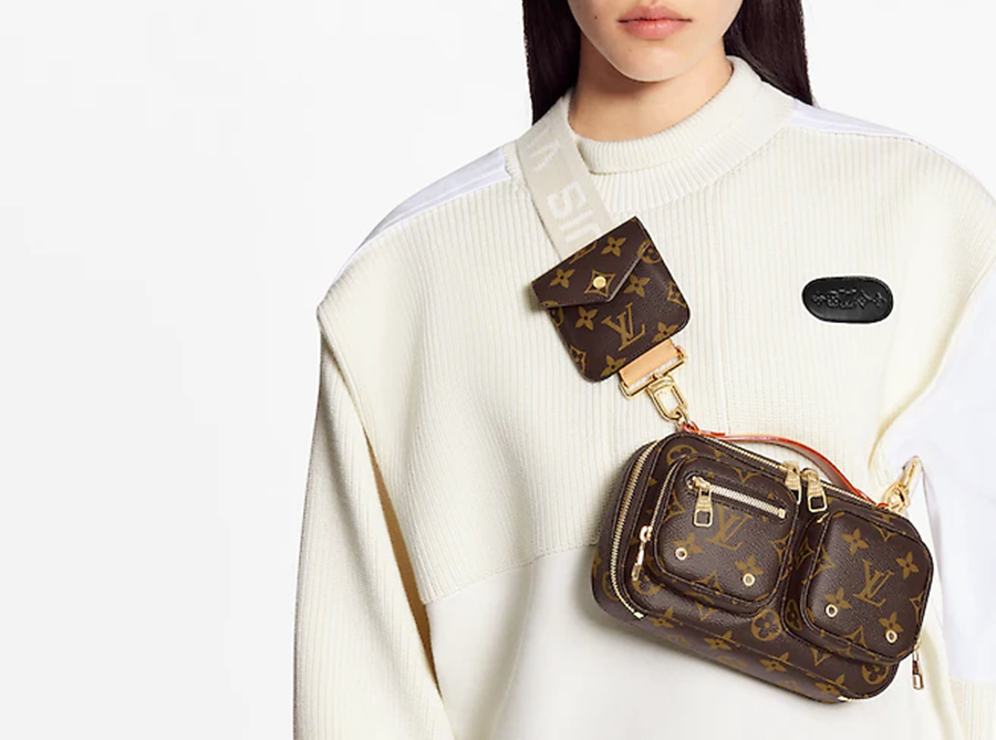 Túi Louis Vuitton Utility Cross-Body Monogram Canvas 'Brown' M80446 - Ảnh 2