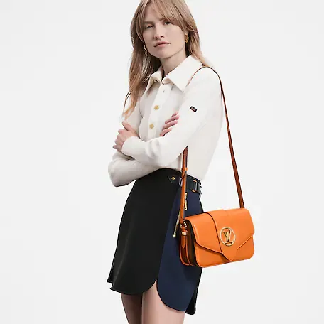 Túi Nữ Louis Vuitton Lv Pont 9 Other Leathers 'Summer Gold' M55946 - Ảnh 7