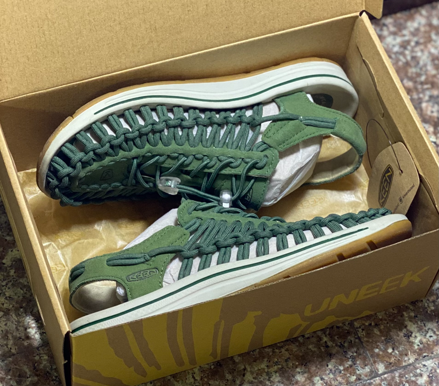 Dép Keen Uneek 'Greener Pastures' 1026872 - Ảnh 5