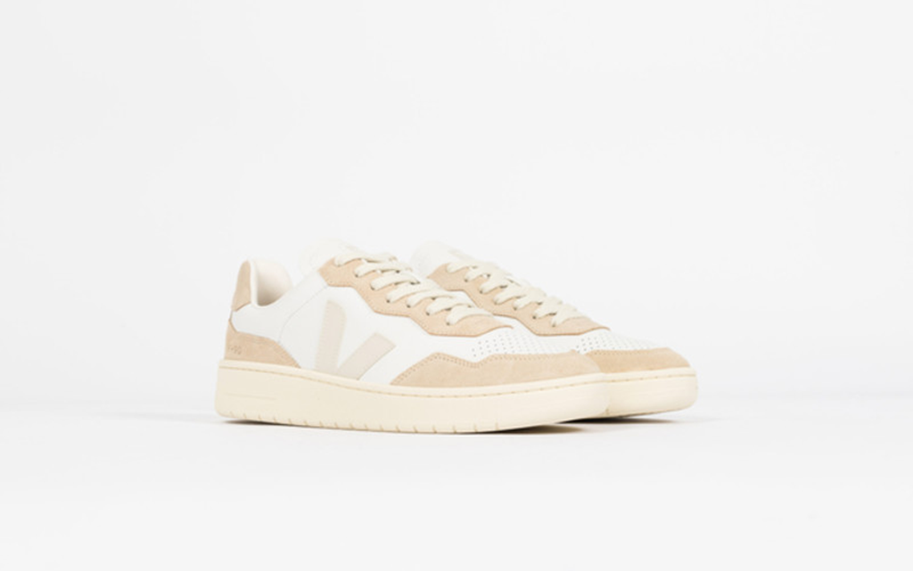 Giày Veja Wmns Aegean Project V-90 'White Beige' VD2003654 - Ảnh 2