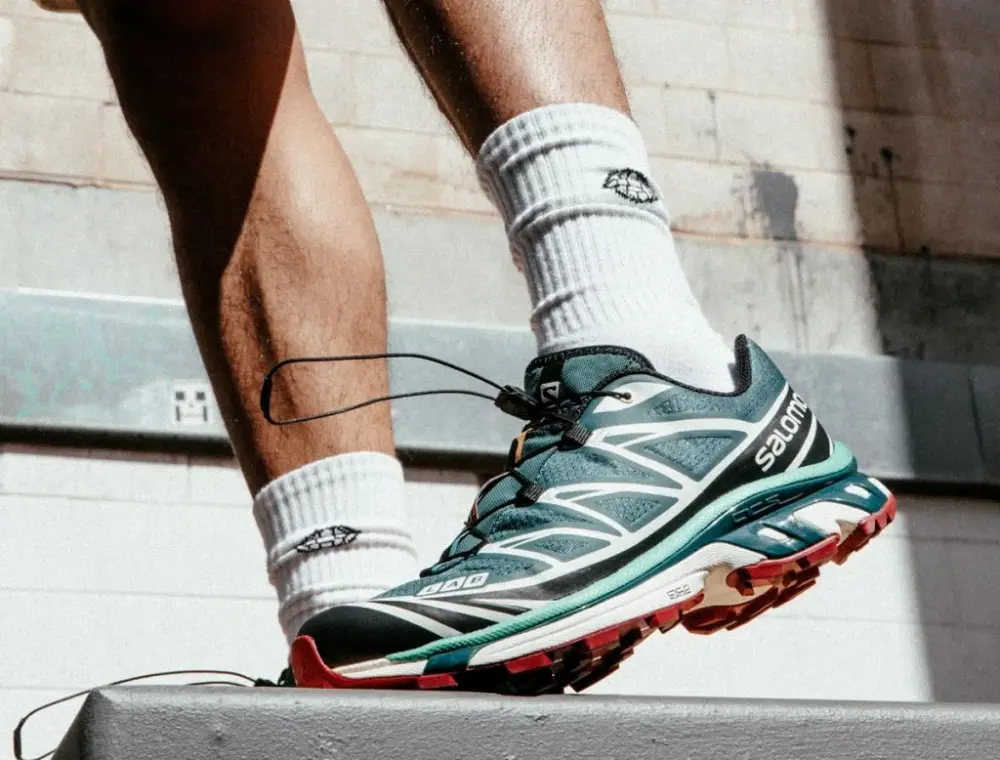 Alternative view of Giày Salomon XT-6 Deep Teal Biking 'Red' L41454800