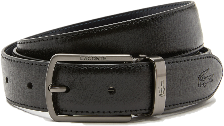 Thắt Lưng Lacoste Two Pin Buckle Belt Gift ‘Black’ RC4050M53G-672
