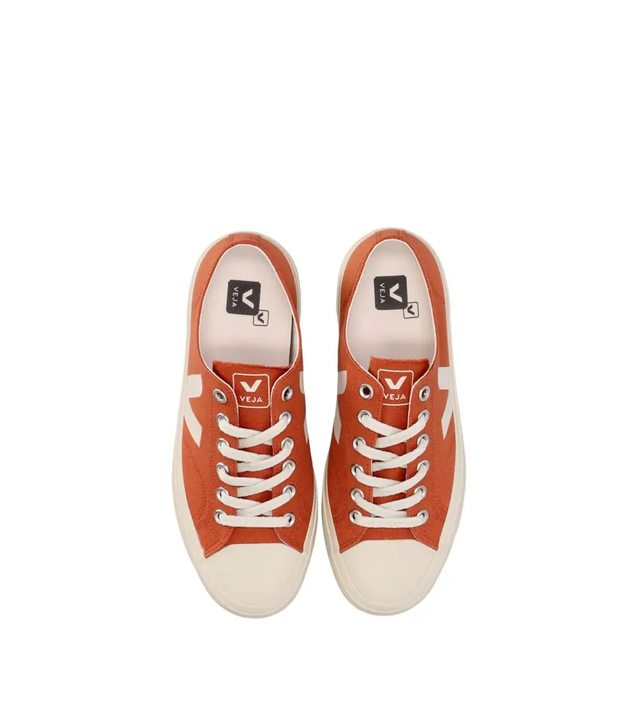Giày Veja WATA II Canvas 'Orange/White' PL0103513 - Ảnh 3