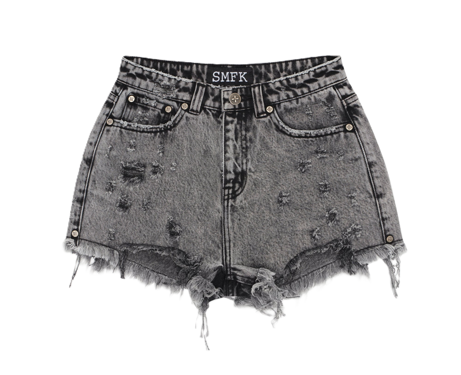 Quần SMFK Wild World Short 'Grey' Jeans PS002LGS