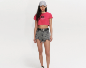 Alternative view of Quần SMFK Wild World Short 'Grey' Jeans PS002LGS