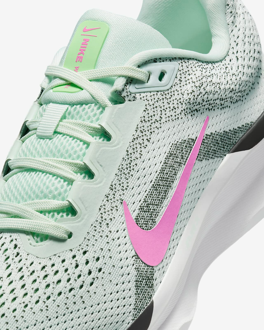 Giày Nike Winflo 11 Women's Road Running 'Green/Playful Pink' FJ9510-300 - Ảnh 3