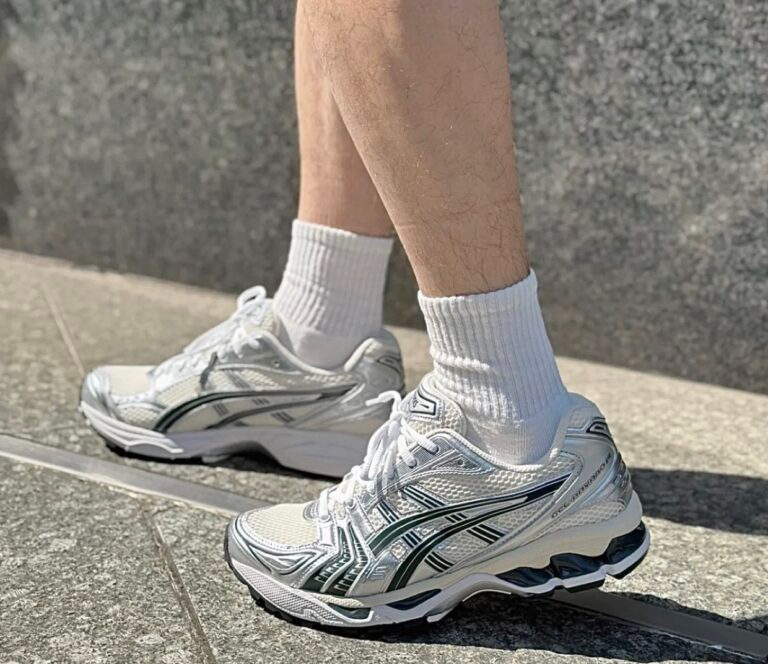 Giày Asics x Kith Gel-Kayano 14 ‘Cream Scarab’ 1201A954-100 - Ảnh 7