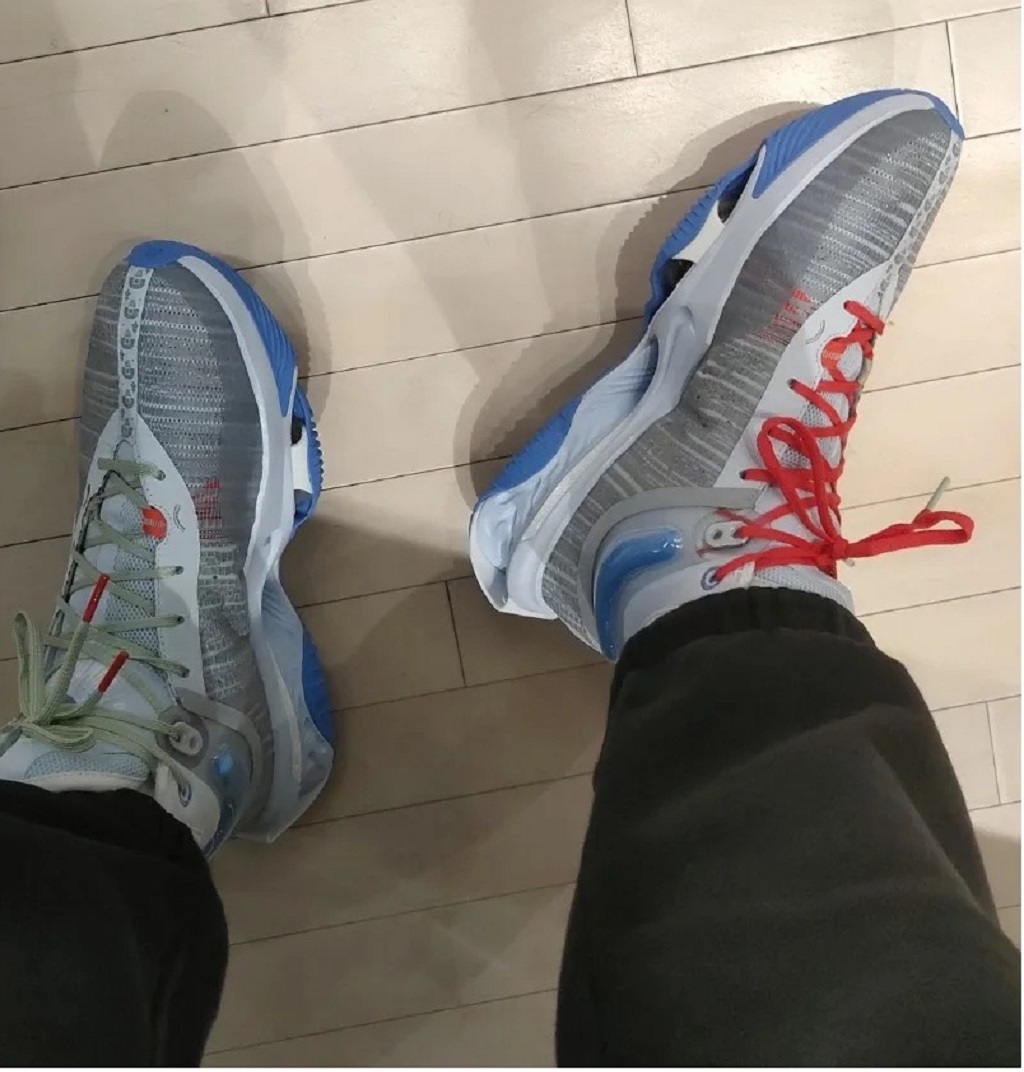 Giày Nike Air Zoom GT Jump 2 Christmas 'Wolf Grey' DJ9431-002 - Ảnh 4