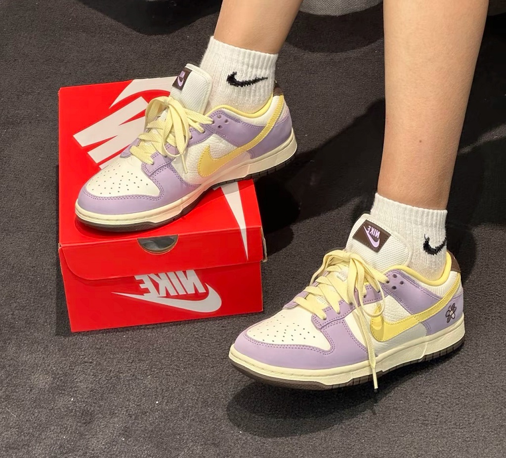 Giày Nike Dunk Low Premium 'Lilac Bloom' FB7910-500 - Ảnh 3