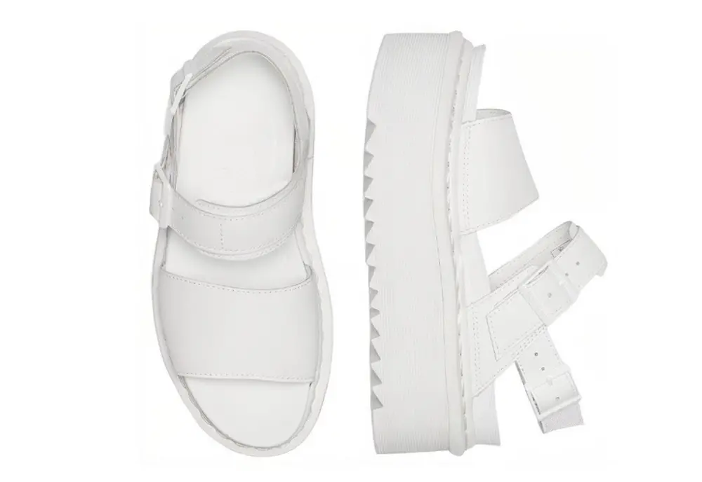 Alternative view of Dép Dr. Martens Fashionable 'White' 27291100