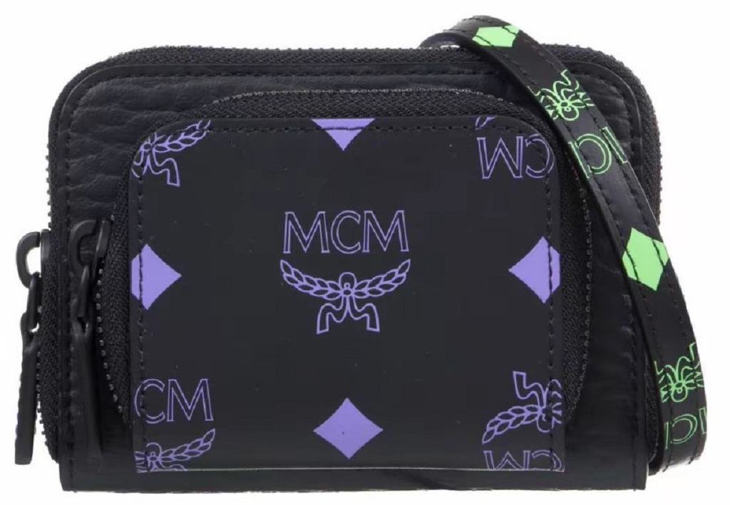 Túi MCM Vietos 22 Spring and Summer Old Flower 'Purple' MXLCSSX01U4001