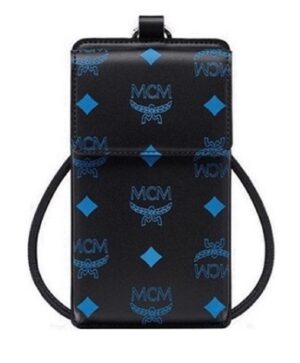 Túi MCM Ensien Splash Logo Rope Leather 'Blue' MXZBASX05H9001