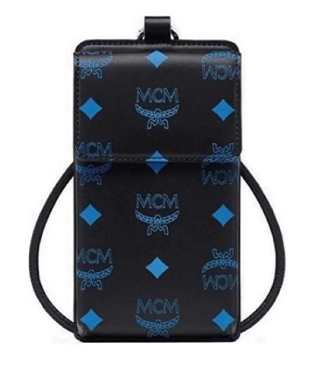 Túi MCM Ensien Splash Logo Rope Leather 'Blue'  MXZBASX05H9001