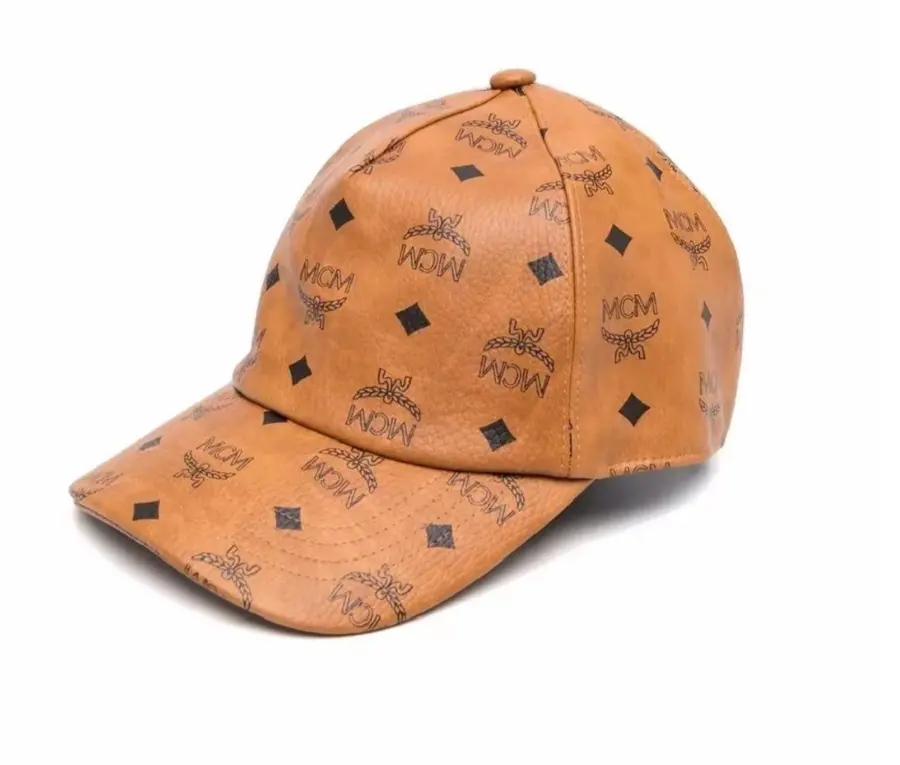 Alternative view of Mũ MCM Printed Canvas Baseball 'Brown' MECBAMM01CO