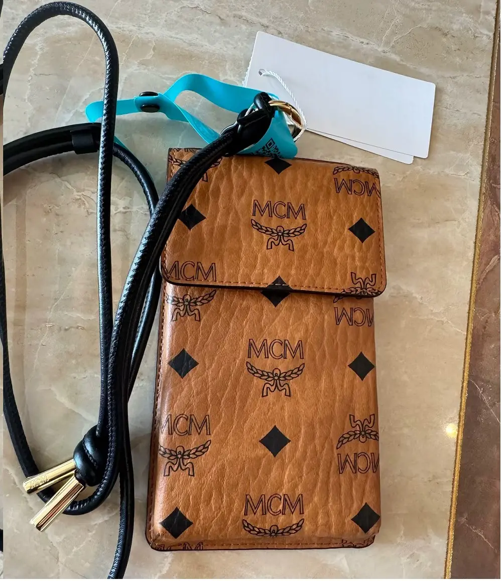 Túi MCM Essential Visetos Original 'Brown' MXZBAVI01CO001 - Ảnh 4