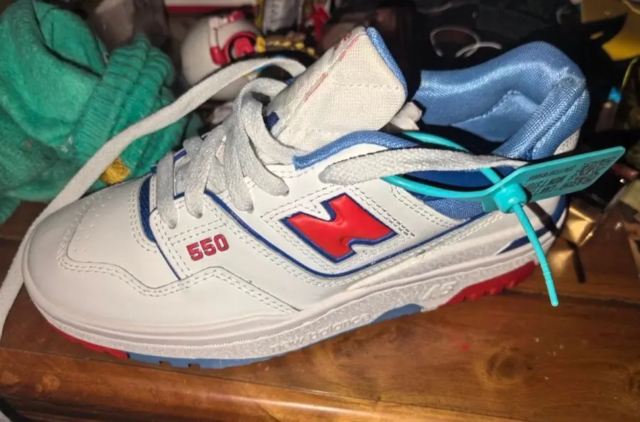 Alternative view of Giày New Balance 550 'Atlantic Blue' GSB550CH
