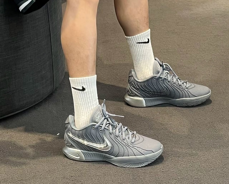 Giày Nike LeBron 21 'Cool Grey' HF5353-001 - Ảnh 4