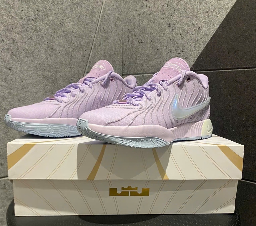 Giày Nike LeBron 21 'Barely Grape' HF5353-500 - Ảnh 3