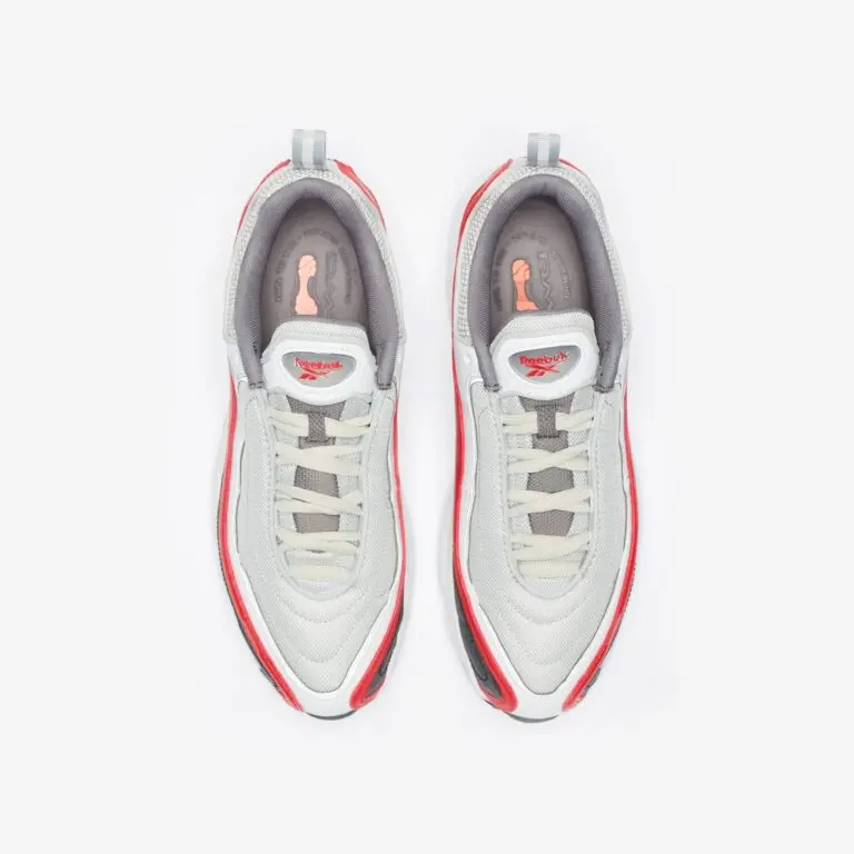 Giày Reebok Daytona DMX ‘Skull Grey Shark Red’ CN7828 - Ảnh 5