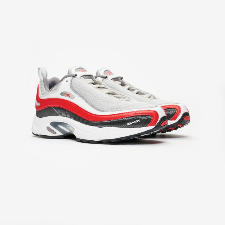 Giày Reebok Daytona DMX ‘Skull Grey Shark Red’ CN7828 - Ảnh 2