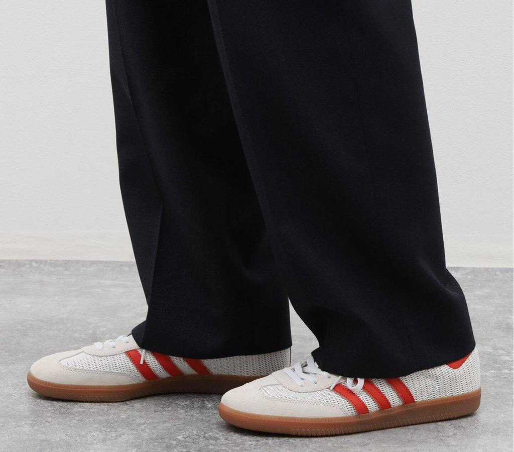 Giày Adidas Samba OG 'Crystal White Preloved Red' IG1380 - Ảnh 2