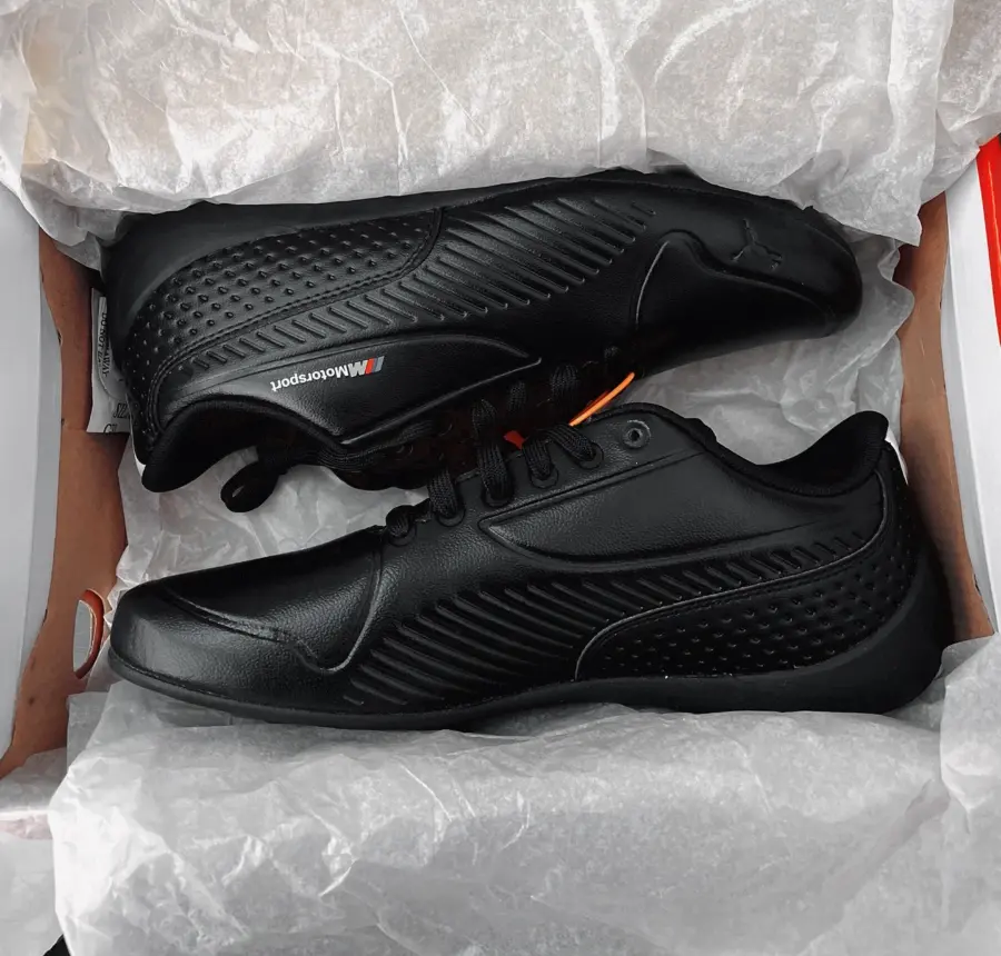 Giày Puma Drift Cat 7s BMW ‘Black’ 306423-03 - Ảnh 4