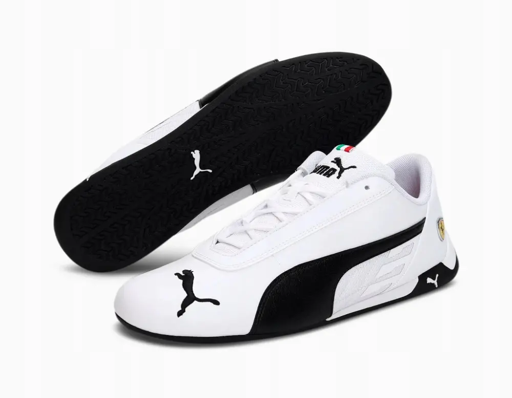 Giày Puma Puma Scuderia Ferrari R ‘White Black’ 339937-06 - Ảnh 3