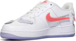 Alternative view of Giày Nike Air Force 'White Purple Pulse' (GS) DB1856-100