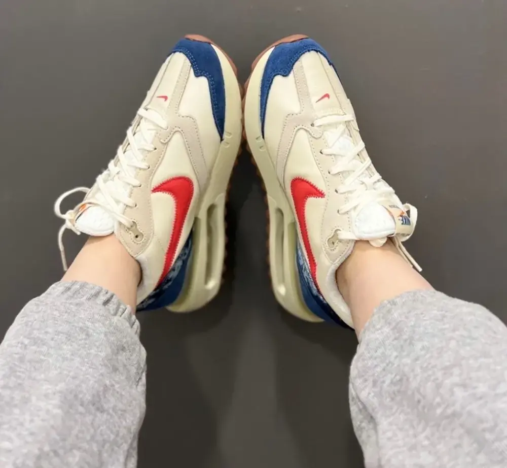 Giày Nike Air Max Dawn Coconut 'Milk Red Navy' DV1487-162 - Ảnh 10